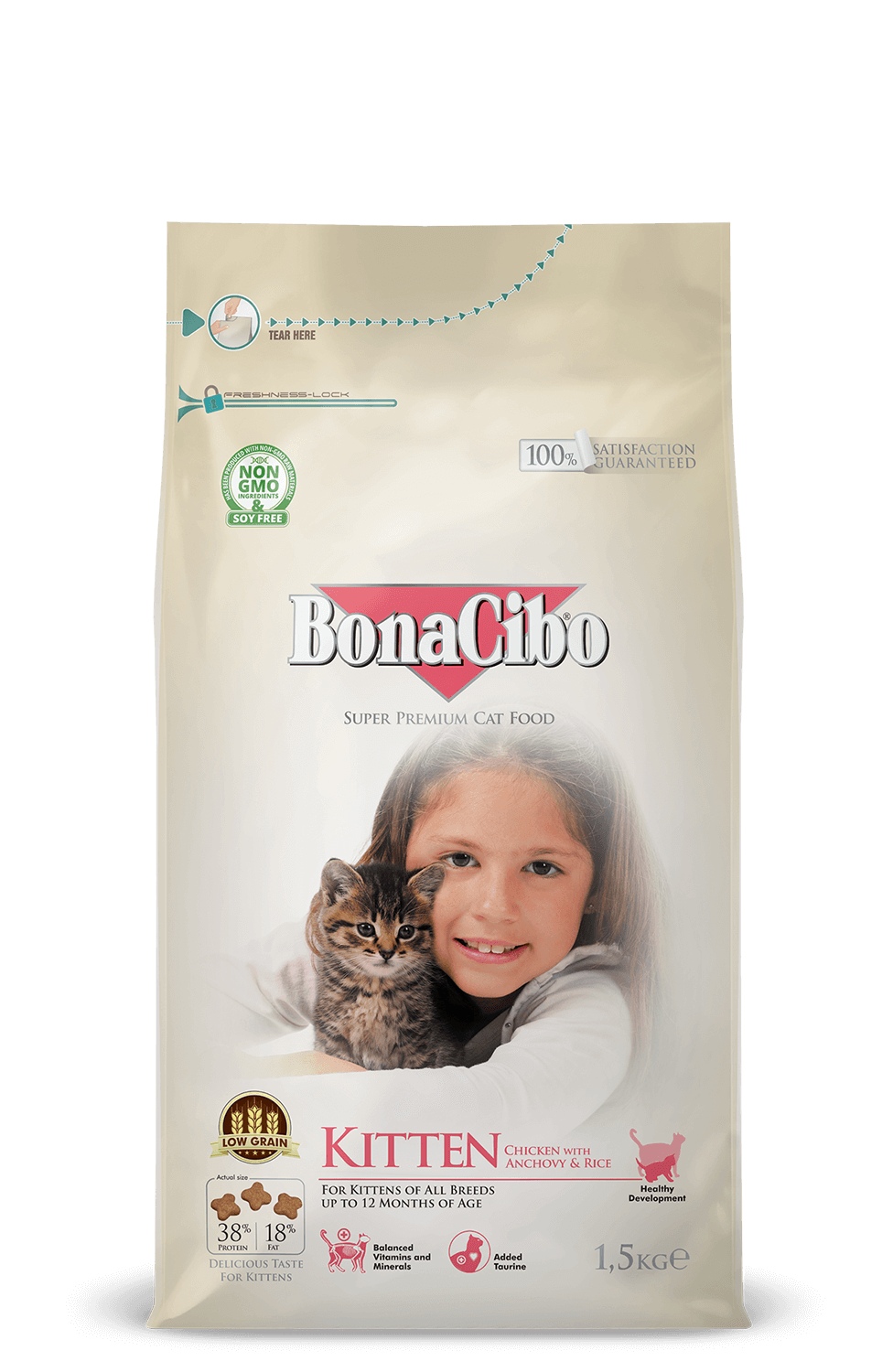 Bonacibo Kitten - 1.5 Kg pets-park-pk