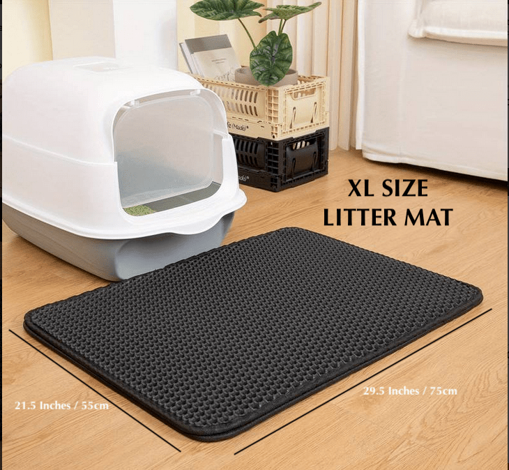 XL Durable Double Layer Scratching Cat Litter Mat pets-park-pk