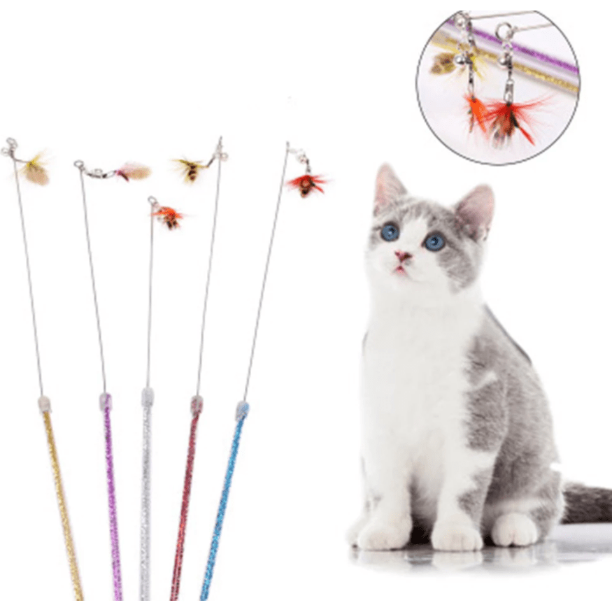 Cat Colourful Playing Stick pets-park-pk