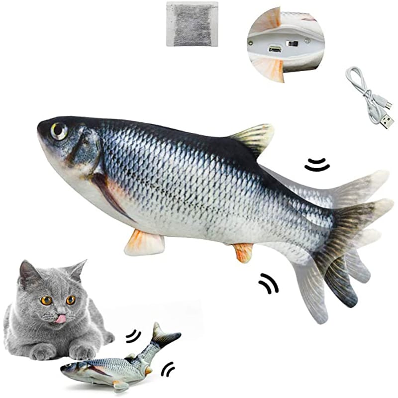 Floppy Fish Toy for Cats and Dogs pets-park-pk