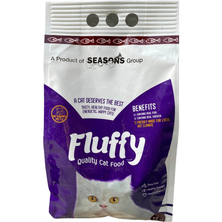 Fluffy Cat Food – 1.2 KG pets-park-pk