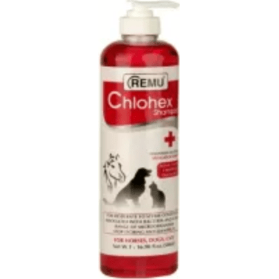 Remu - Chlohex Medicated Shampoo for Cats and Dogs pets-park-pk