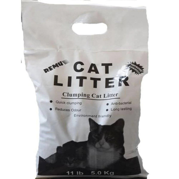 Remu White Clumping Cat Litter 5L pets-park-pk