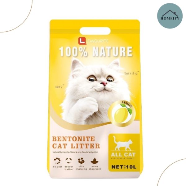 100% Nature Bentonite Cat Litter pets-park-pk