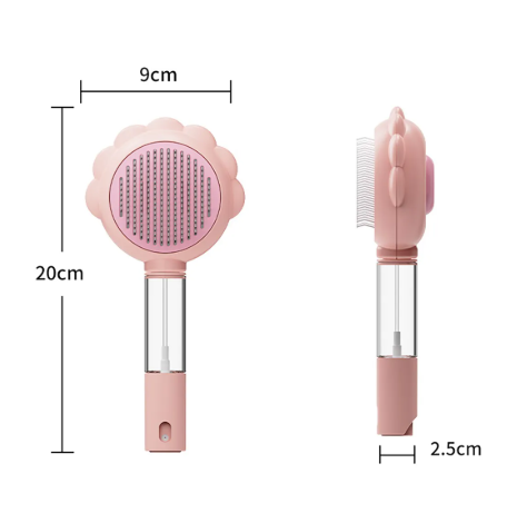 2 in 1 Cat Grooming and Spray Brush pets-park-pk