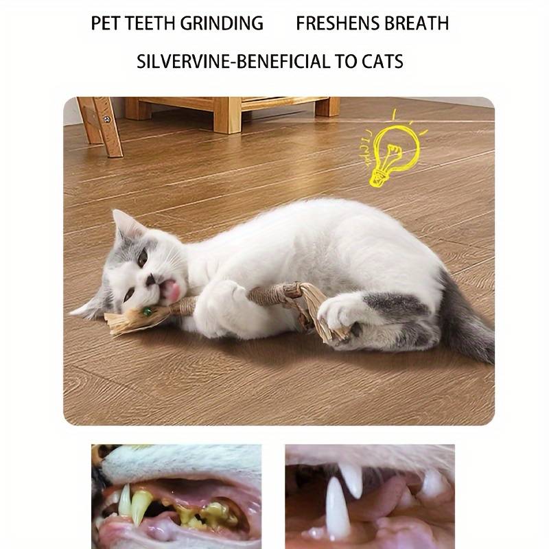 All Natural Catnip Teething Toy for Cats Pack of 3 pets-park-pk