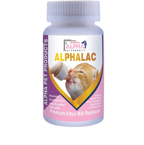 Alphalac Kitten Milk Formula Baby Cat 150 Grams pets-park-pk