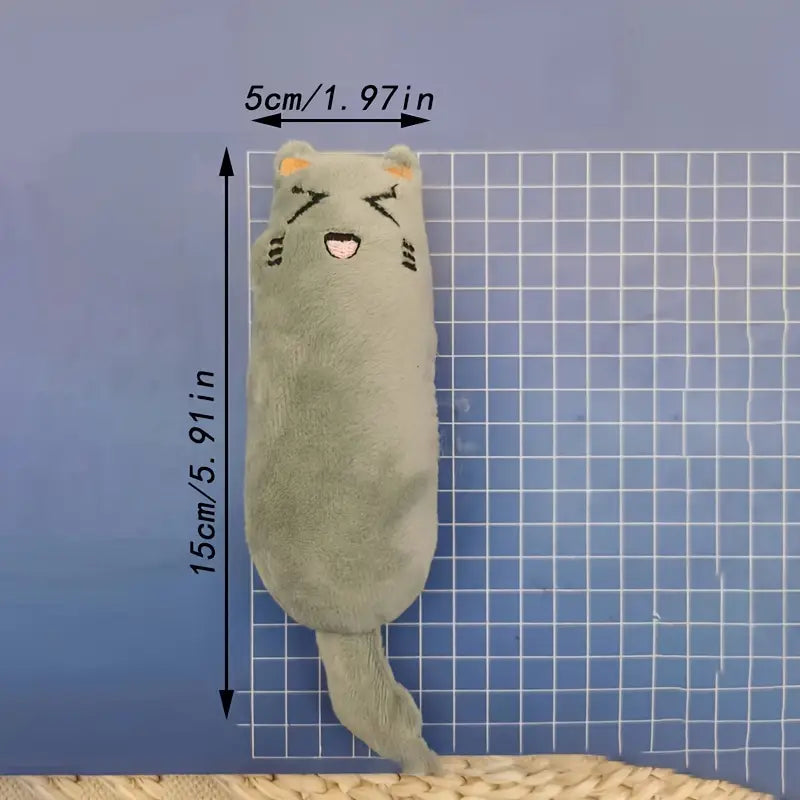 Angry Face Plush Toy for Cats pets-park-pk