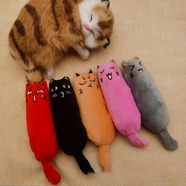 Angry Face Plush Toy for Cats pets-park-pk