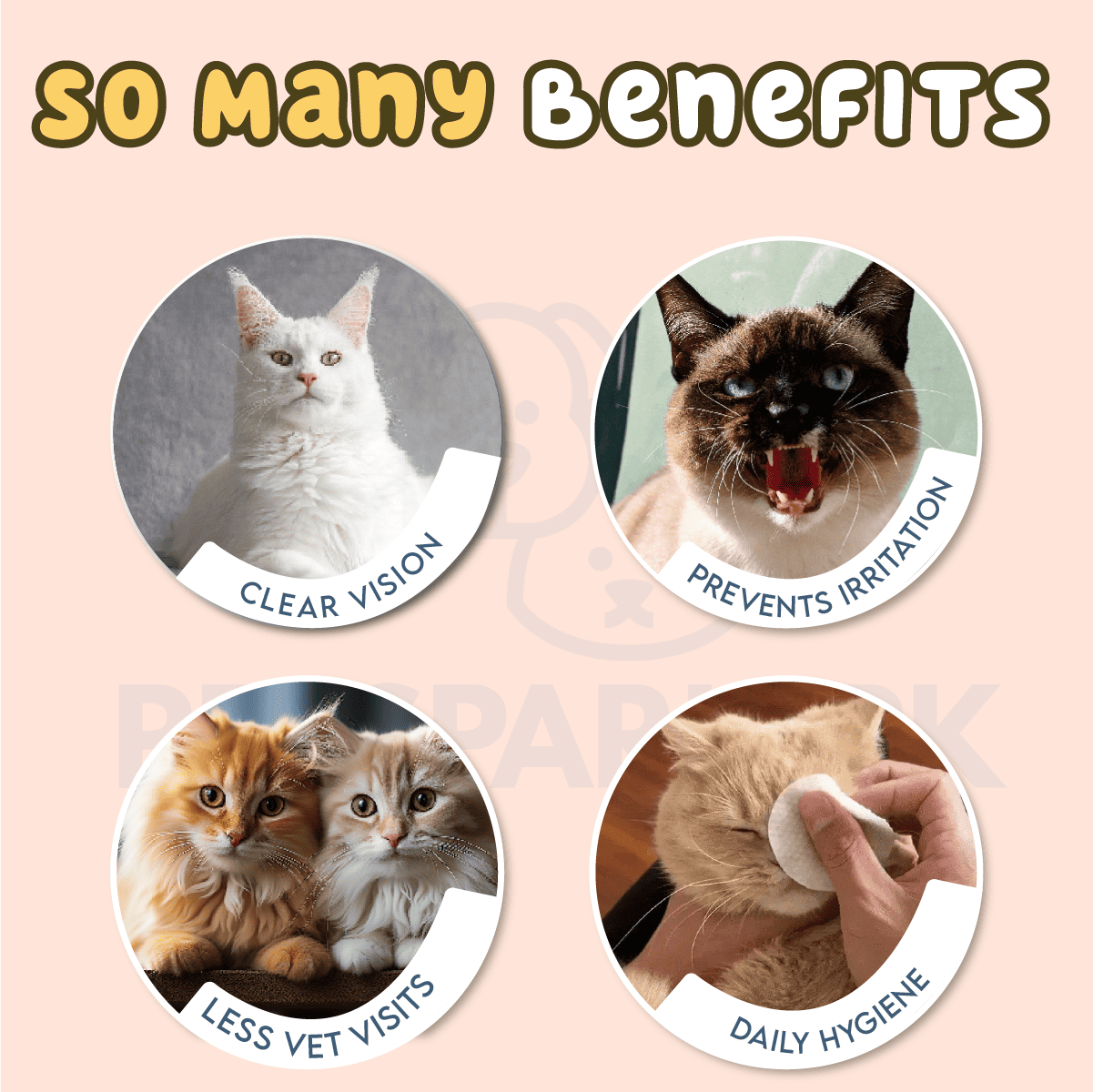 Best Quality Eye Cleaning Wipes for Cats & Dogs 100 Wipes Free Delivery pets-park-pk