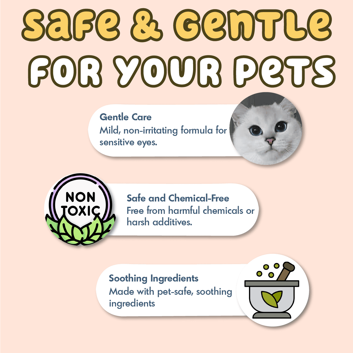 Best Quality Eye Cleaning Wipes for Cats & Dogs 100 Wipes Free Delivery pets-park-pk
