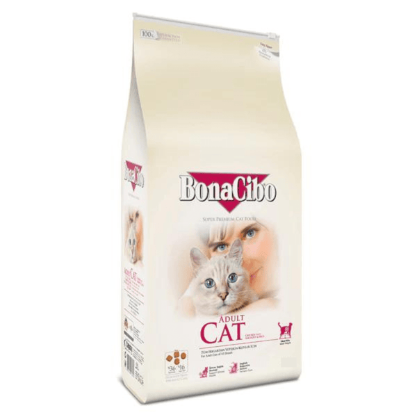 Bonacibo Adult Cat Chicken & Rice with Anchovy - 2 Kg pets-park-pk