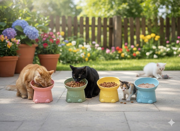 BunnyBee Deep Bowl for Kittens & Cats pets-park-pk