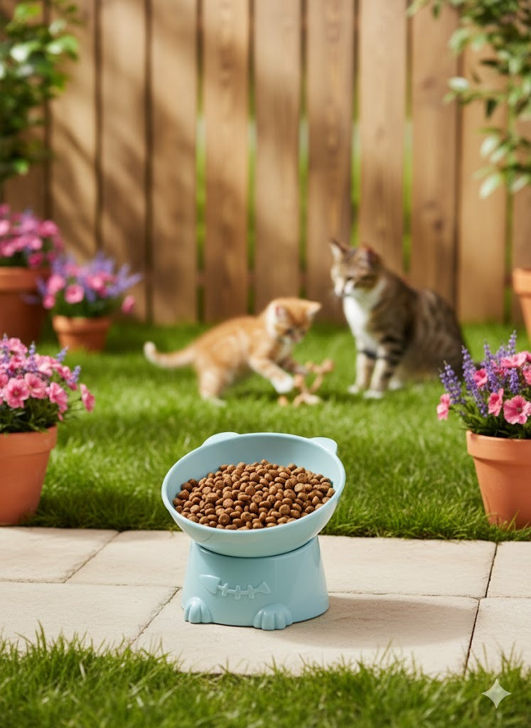 BunnyBee Deep Bowl for Kittens & Cats pets-park-pk