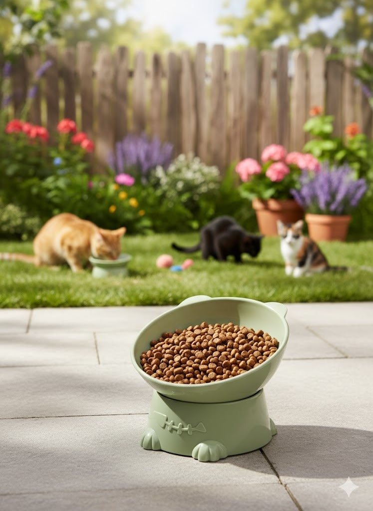 BunnyBee Deep Bowl for Kittens & Cats pets-park-pk
