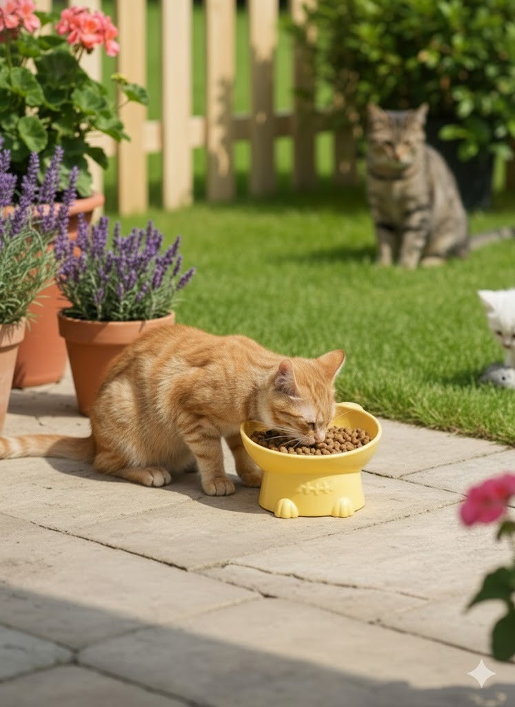BunnyBee Deep Bowl for Kittens & Cats pets-park-pk