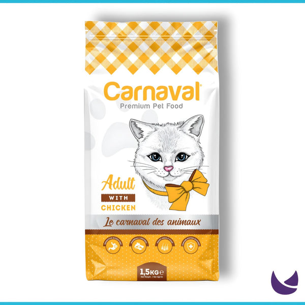 Carnaval Adult Cat Food- Chicken pets-park-pk