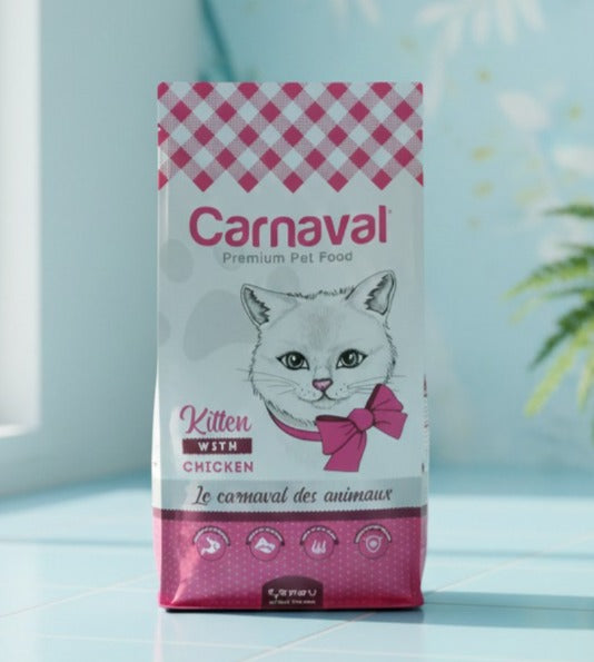 Carnaval Kitten Food- Chicken pets-park-pk