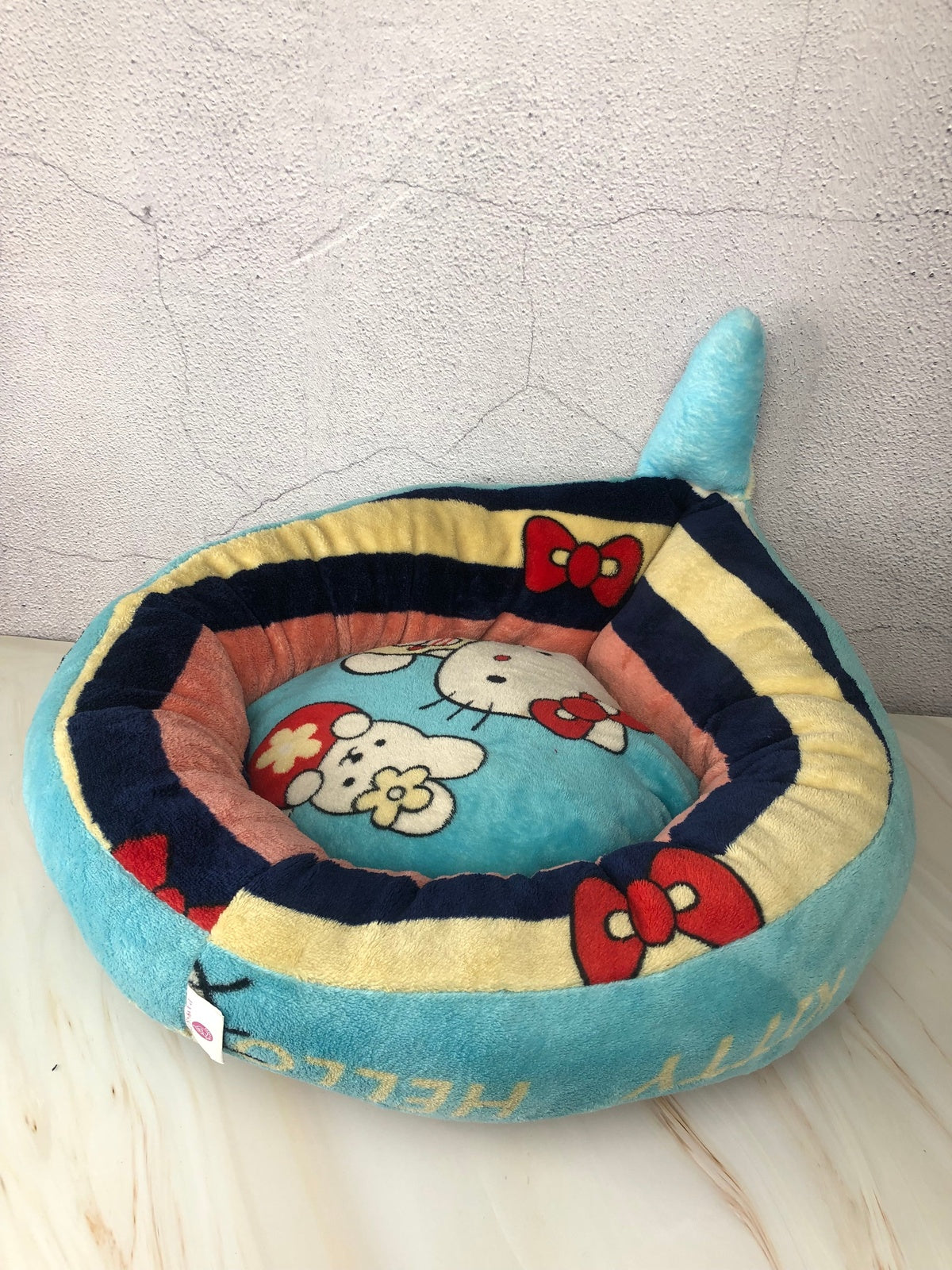 Cat Foam Bed Round pets-park-pk