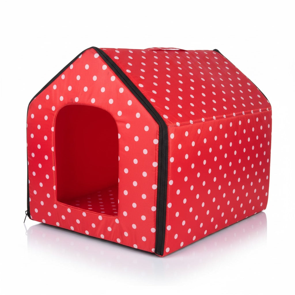 Cat House with Zips Assorted Colors pets-park-pk