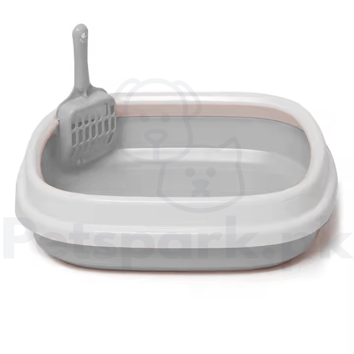 Cat Regular Litter Tray with Free Scoop Adult Cat Free Delivery pets-park-pk