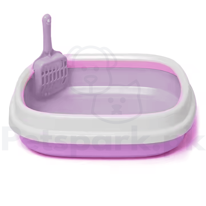 Cat Regular Litter Tray with Free Scoop Adult Cat Free Delivery pets-park-pk