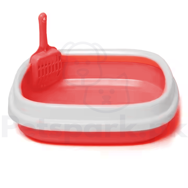 Cat Regular Litter Tray with Free Scoop Adult Cat Free Delivery pets-park-pk