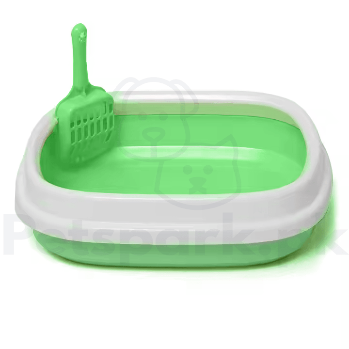 Cat Regular Litter Tray with Free Scoop Adult Cat Free Delivery pets-park-pk