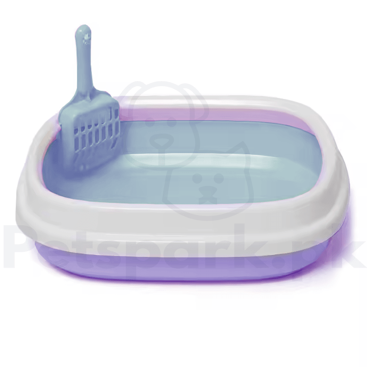Cat Regular Litter Tray with Free Scoop Adult Cat Free Delivery pets-park-pk
