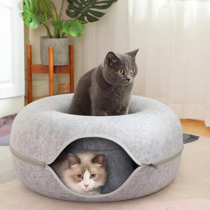 Cat Tunnel Bed for Indoor Cats Extra Large pets-park-pk