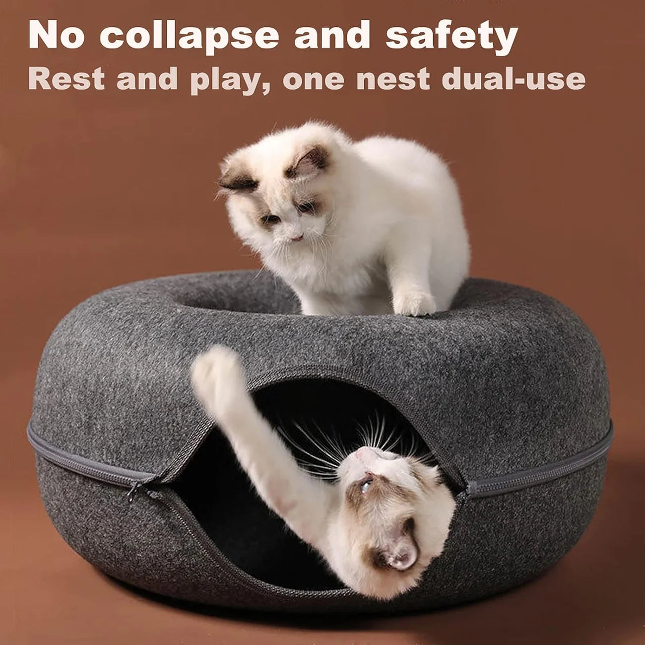 Extra large cat clearance tunnel