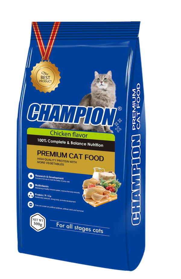 Champion Premium Cat Food Chicken pets-park-pk