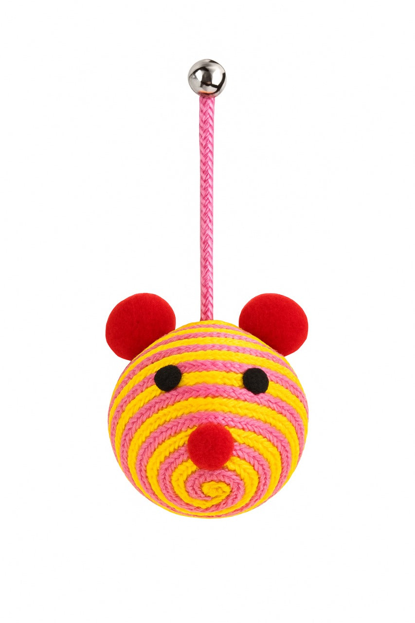 Colorful Cat Ball Toy with Bell pets-park-pk