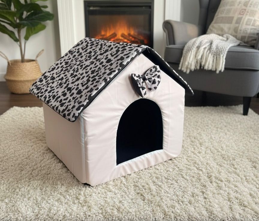 Cozy Cat Bow House pets-park-pk