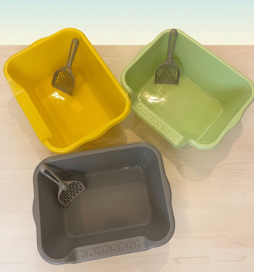 Deep Dish Litter Tray For Cats pets-park-pk