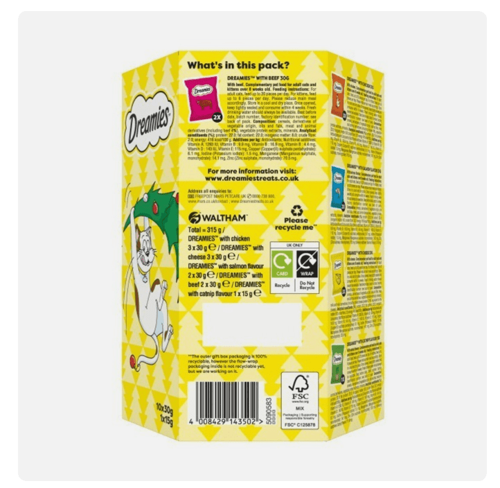 Dreamies Cat Treats 30g pets-park-pk