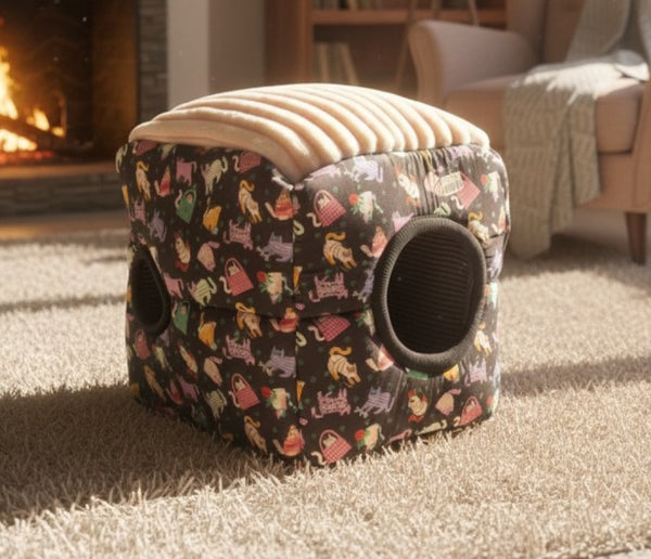 Dual Comfort Cat House pets-park-pk