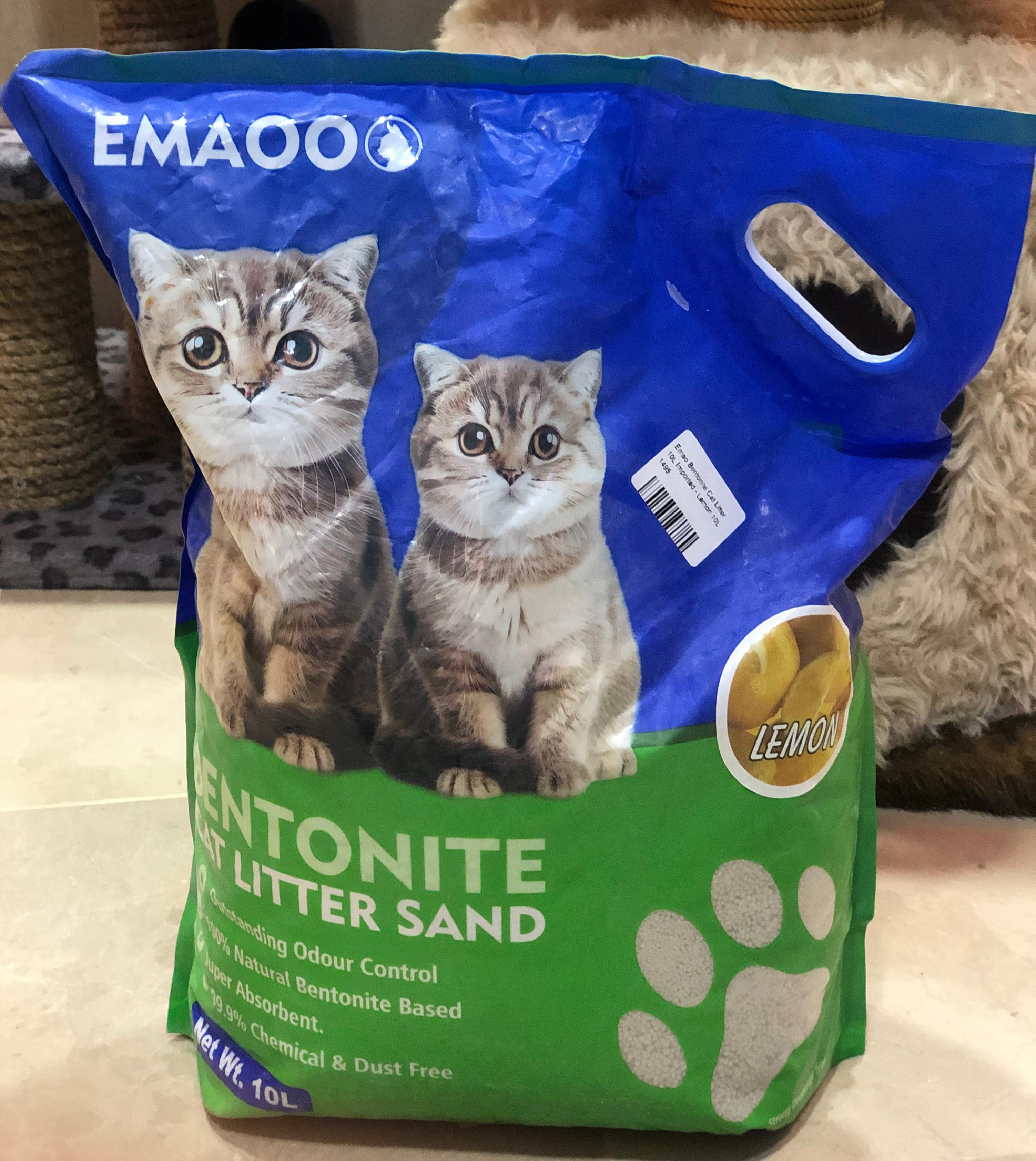 Emao Bentonite Cat Litter 10 Litre Imported pets-park-pk