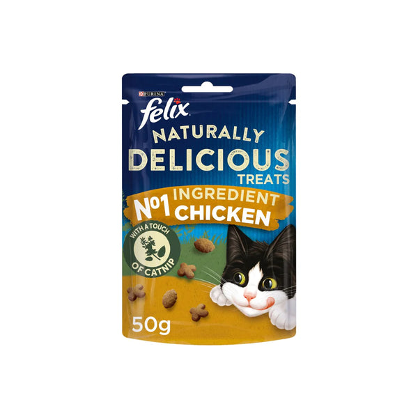 Felix Naturally Delicious Cat Treats Chicken - 50g pets-park-pk