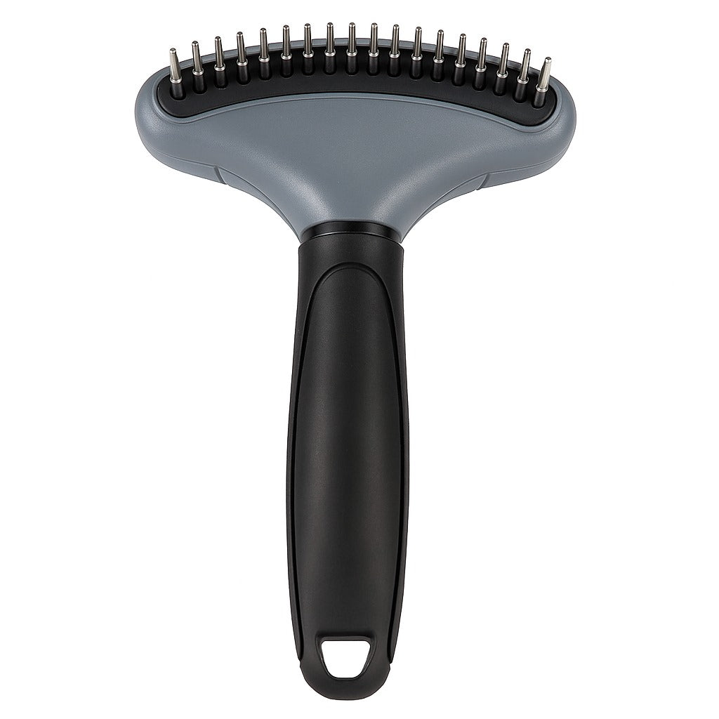 Grooming Rake Deshedding Comb High Quality Black pets-park-pk