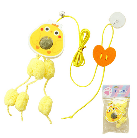 Hanging Kitten/Cat Teaser Toy with Catnip & Silvervine Fruit pets-park-pk