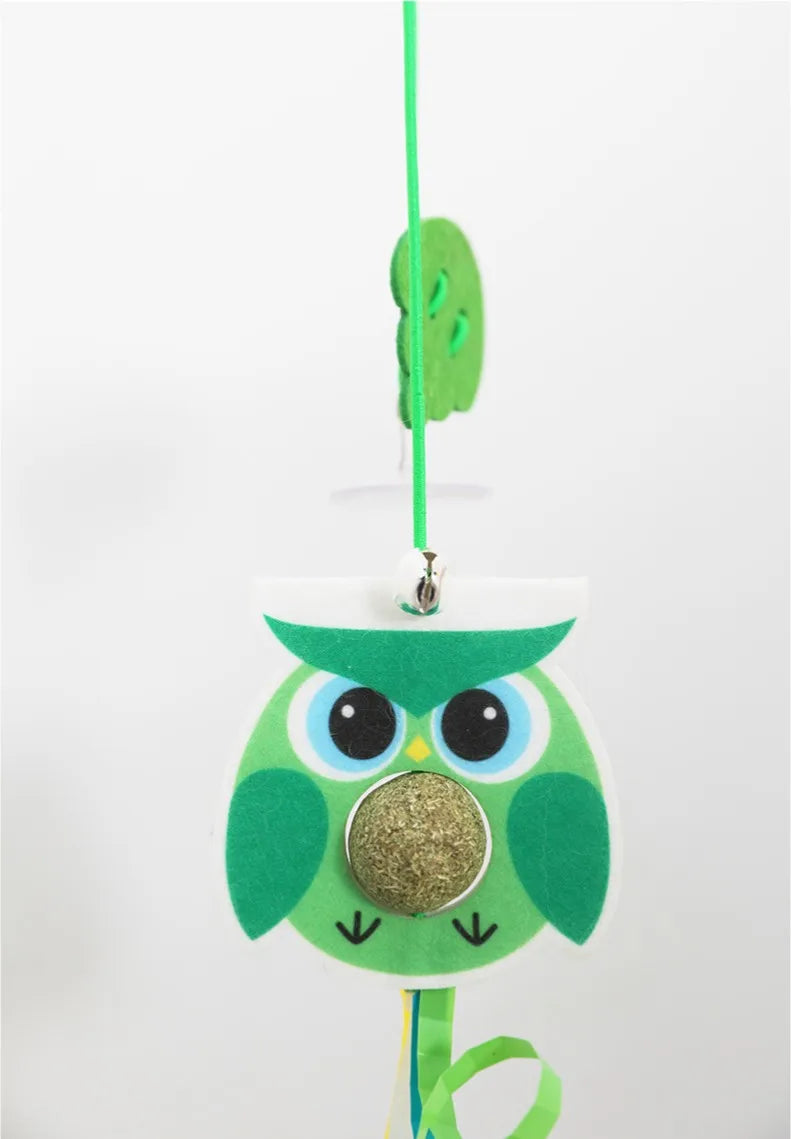 Hanging Kitten/Cat Teaser Toy with Catnip & Silvervine Fruit pets-park-pk