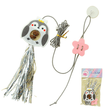 Hanging Kitten/Cat Teaser Toy with Catnip & Silvervine Fruit pets-park-pk