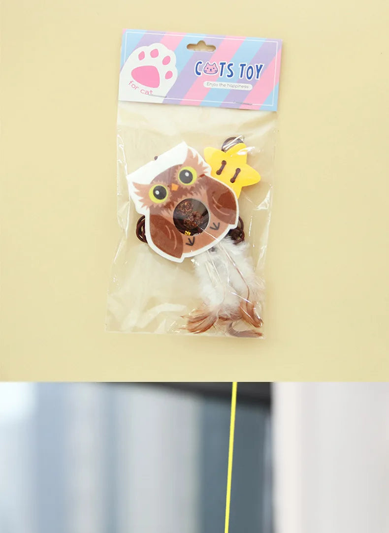 Hanging Kitten/Cat Teaser Toy with Catnip & Silvervine Fruit pets-park-pk