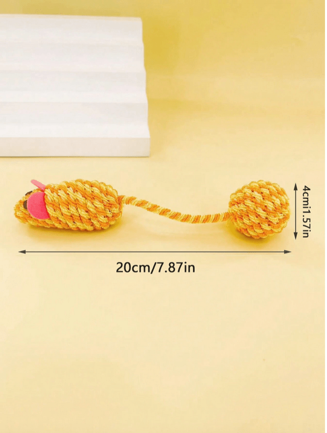 Interactive Cute Cat Teaser Mouse Toy pets-park-pk