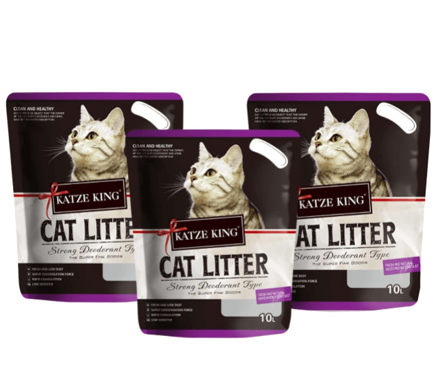 Katze King Imported Bentonite Cat Litter 10L pets-park-pk