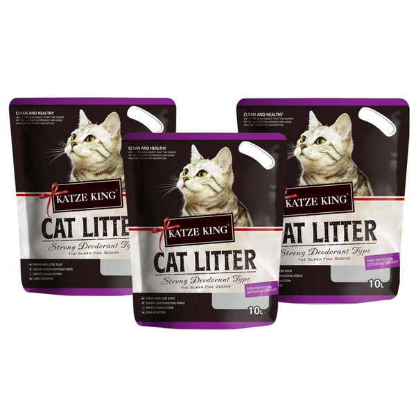 Katze King Imported Bentonite Cat Litter 10L pets-park-pk