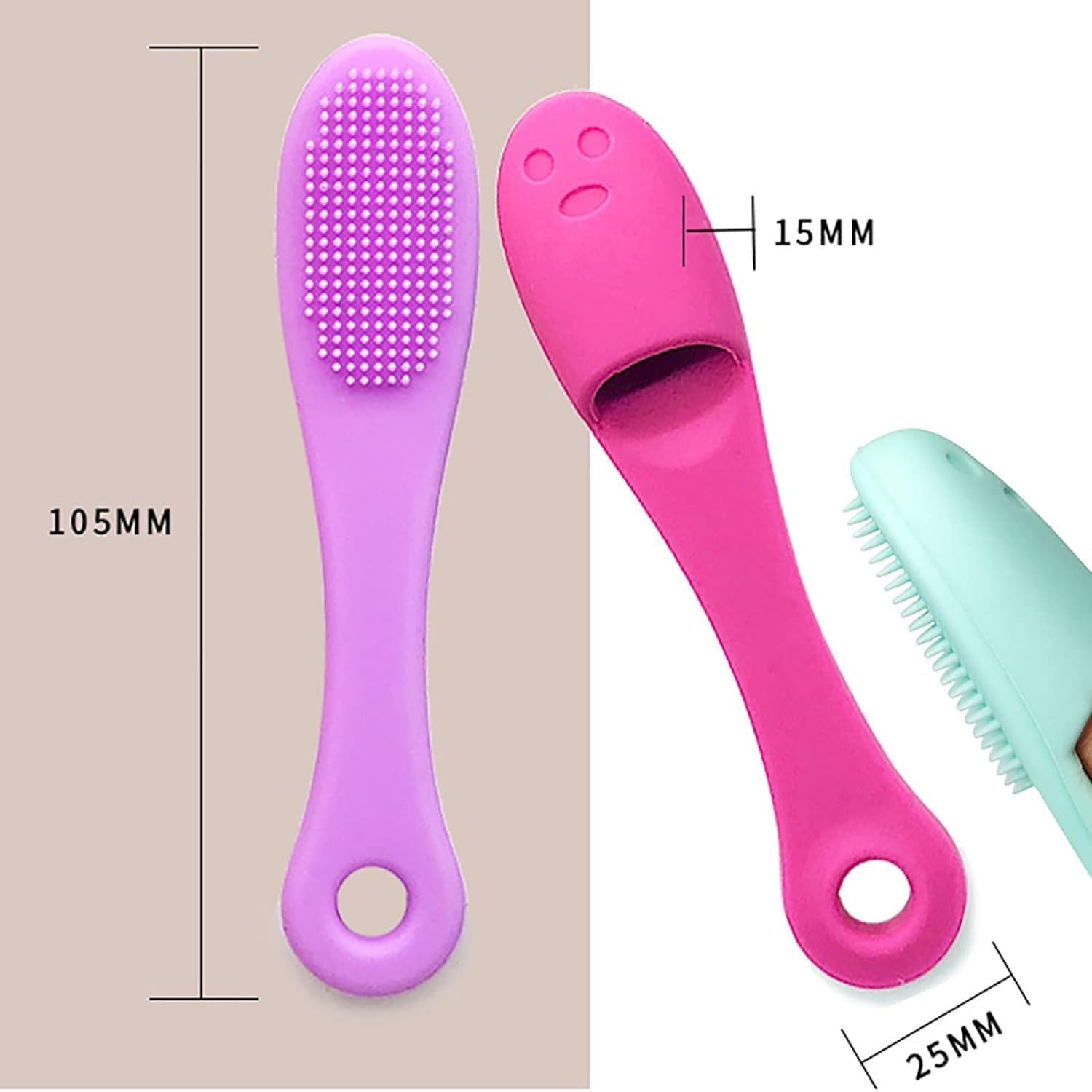 Long Finger Head Soft ToothBrush for Cats & Dogs pets-park-pk