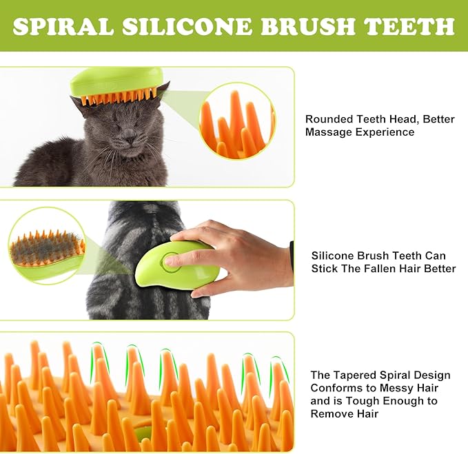 Mango Fur Brush For Cats pets-park-pk