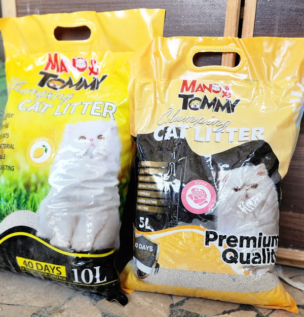 Mano & Tommy Cat Litter 10L pets-park-pk